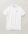 【SHIPS別注】LACOSTE: NEW 70's ドロップテイル ポロシャツ ホワイト