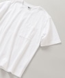 SHIPS: USコットン リラックス クルーネック Tシャツ ホワイト