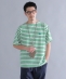 【SHIPS別注】LACOSTE: カノコ バスク ボーダー Tシャツ