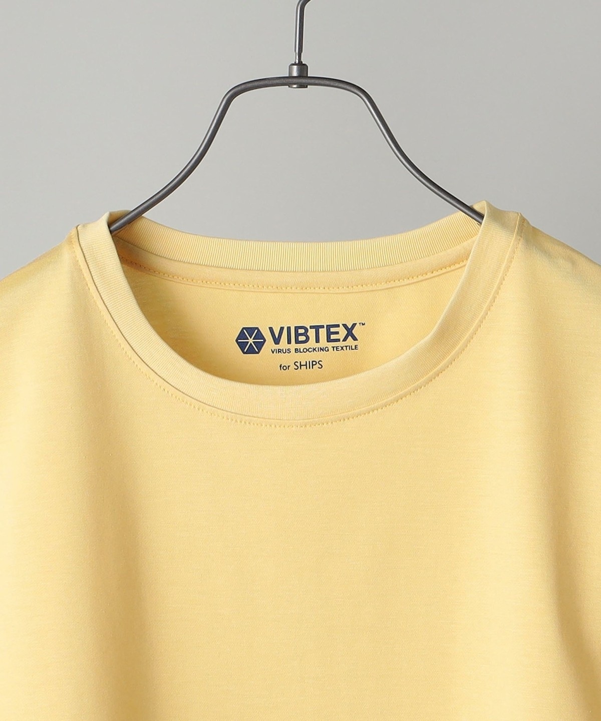 SHIPS: VIBTEX クルーネック 半袖 Tシャツ: Tシャツ/カットソー SHIPS