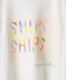 【SHIPS別注】MODEL’S LINK: ロゴ デザイン Tシャツ