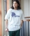 *【SHIPS別注】RUSSELL ATHLETIC: OLD ENGLISH プリント Tシャツ