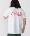 *【SHIPS別注】RUSSELL ATHLETIC: Coca-Cola ロゴ プリント Tシャツ