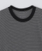 Goldwin: STRIPE WOOL/LYOCELL TEE