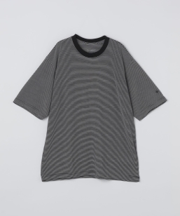 Goldwin: STRIPE WOOL/LYOCELL TEE