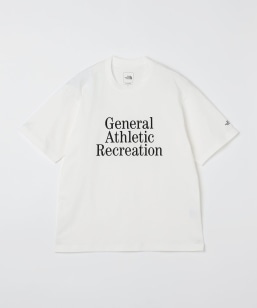 THE NORTH FACE: GAR TYPOGRAPHIC WHITE SHORT SLEEVE