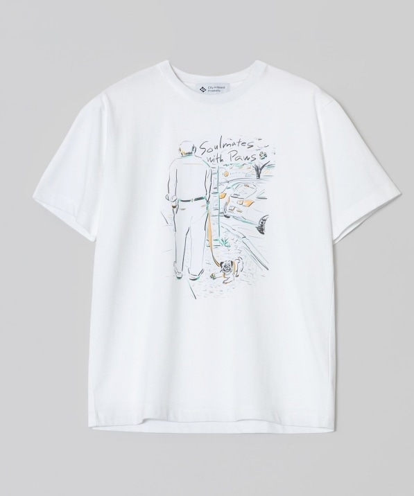 City Ambient Products別注】佐伯 ゆう子: アート Tシャツ｜ SHIPS