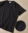 SU:【WEB限定】ワンポイント ロゴ エンブロイダリー Tシャツ ブラック