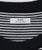 SHIPS: 抗菌・防臭 NANO-FINE（R） ハイゲージ コットン ボーダー  Tシャツ