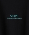 *SHIPS: STYLISH STANDARD ロゴ 刺繍 Tシャツ