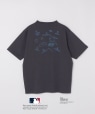 SHIPS: PEANUTS×MLB �v�����g T�V���c 26SS �`���R�[���O���[