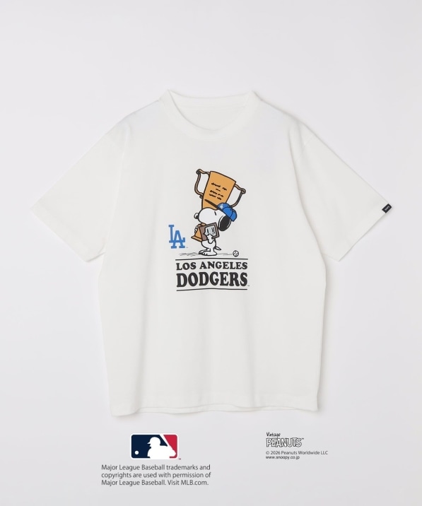 SHIPS: PEANUTS×MLB �v�����g T�V���c 26SS