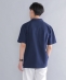SHIPS:〈抗菌・防臭加工〉 ジャガード ピケ スキッパー ポロシャツ
