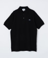 【SHIPS別注】LACOSTE: NEW 70's ドロップテイル ポロシャツ ブラック