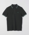 FRED PERRY: M3600 TWIN TIPPED POLO �_�[�N�O���[