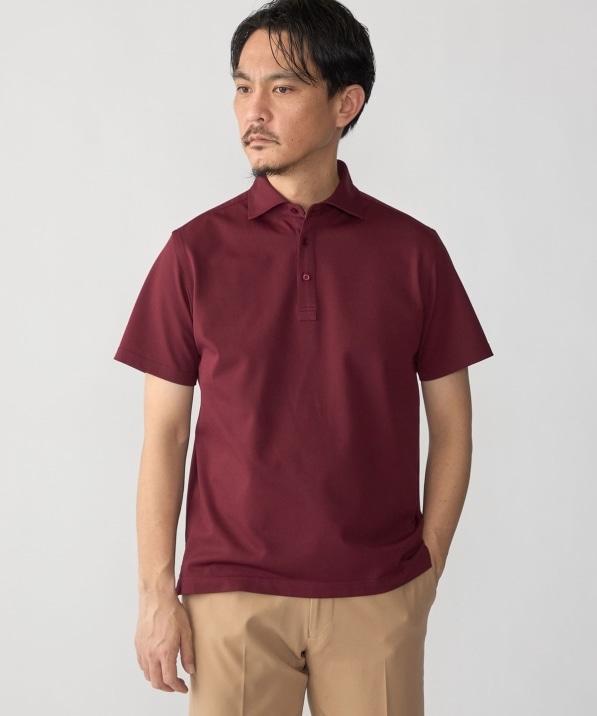 SHIPS:〈FUNCTION〉I Cotoni di Albini ショート スリーブ ポロシャツ