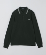 FRED PERRY: M3636  TW/TIPPED LONG SLEEVE �_�[�N�I���[�u
