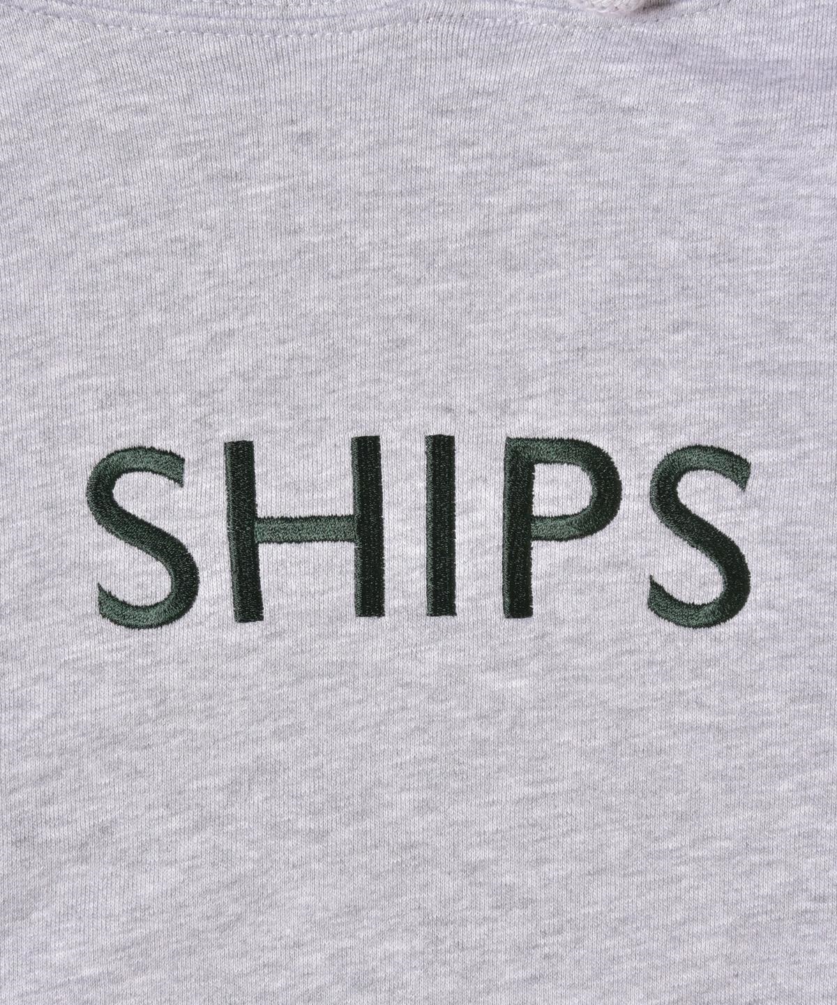 SU:【一部WEB限定カラー】SHIPS ロゴ ビッグシルエット エンブロイ