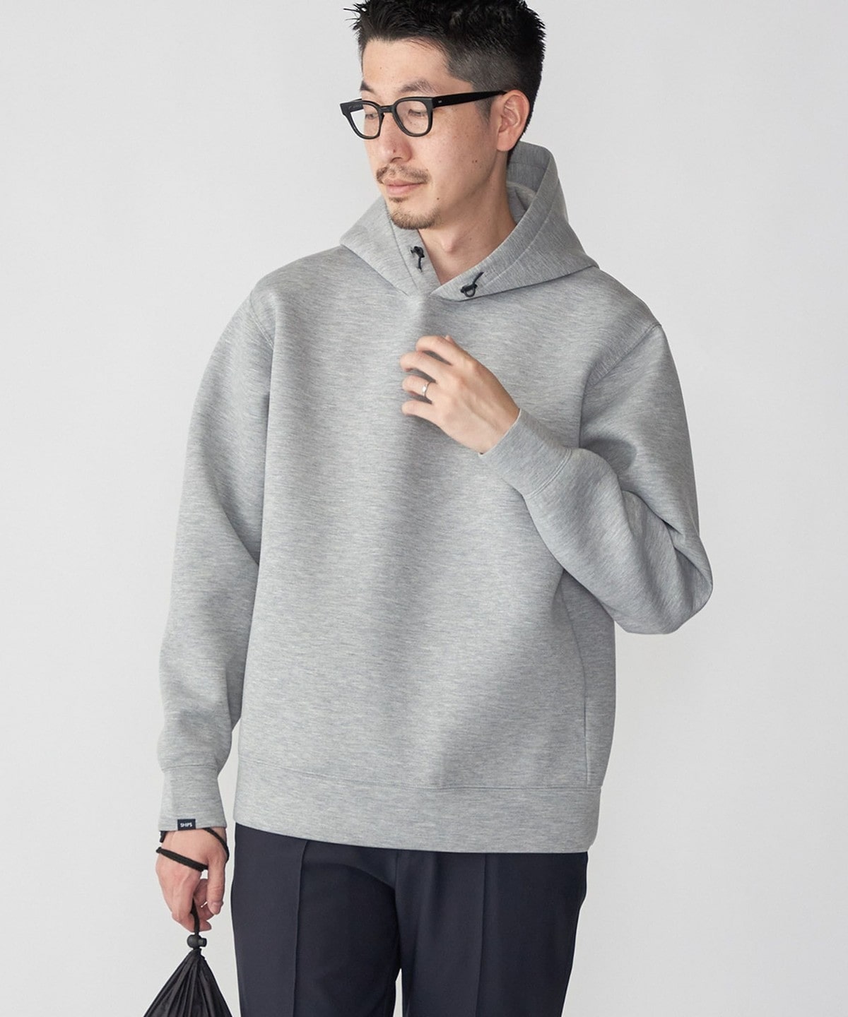 SHIPS別注 Champion Wrap Air プルオーバー パーカ