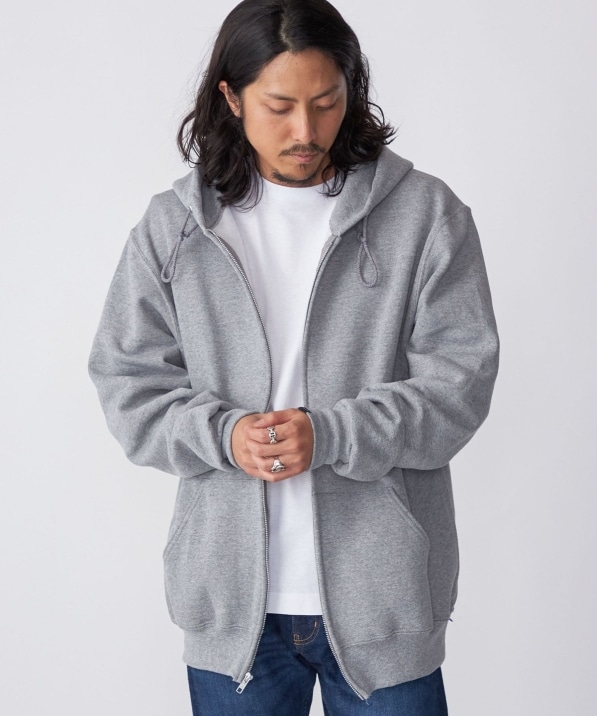 SHIPS別注】RUSSELL ATHLETIC: 9oz ウラケ ジップパーカー: トップス