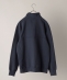 Adsum: 3/4 Snap Front Sweater Dark Navy