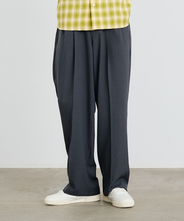 City Ambient Products: トロピカル 2タック ワイド スラックス