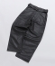 SEEALL: LEATHER PAINTER PANTS