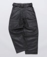 SEEALL: LEATHER PAINTER PANTS �u���b�N