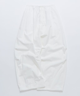AMOMENTO: DRAWSTRING WIDE FATIGUE PANTS