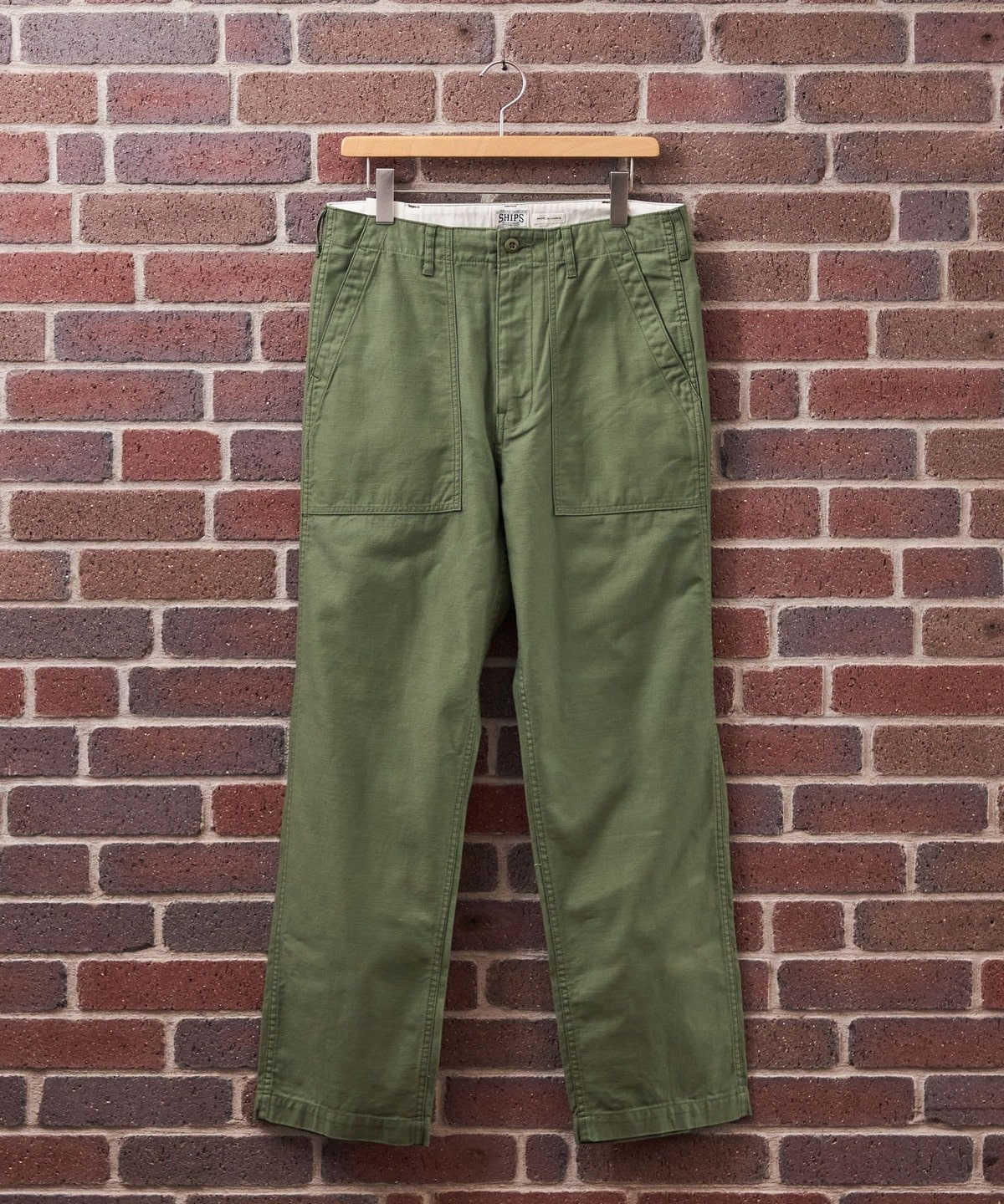 ミルクチョコ様【未使用】シップス　 34 ベーシック ベイカー パンツ 24SS AUTHENTIC:〈MADE IN JAPAN〉ベーシック ベイカー パンツ｜ SHIPS 公式