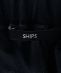 【WEB限定】SHIPS: バルキー ポンチ ワンポイント ロゴワッペン ジョガー パンツ