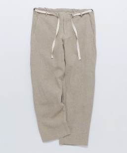 TAKE&SONS: 8 LINEN FARMER�fS DRAWSTRIG PANTS