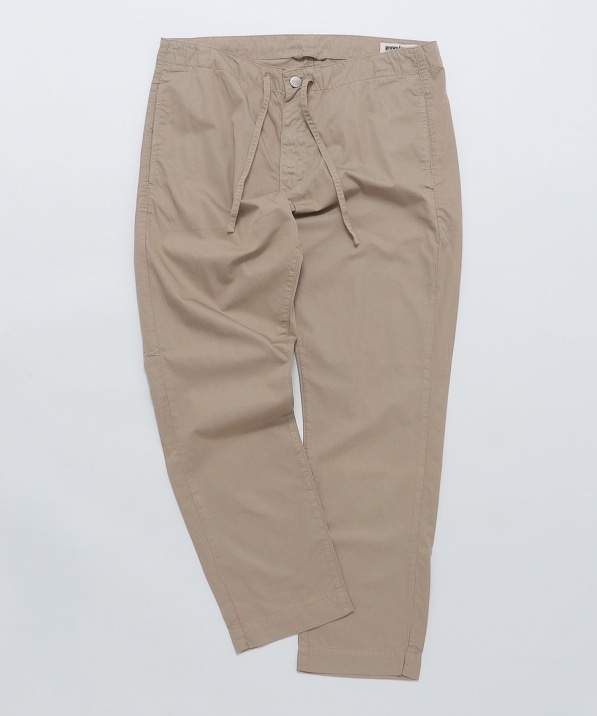 GROWN&SEWN: Drawstring Pant - Feather Twill｜ SHIPS 公式サイト