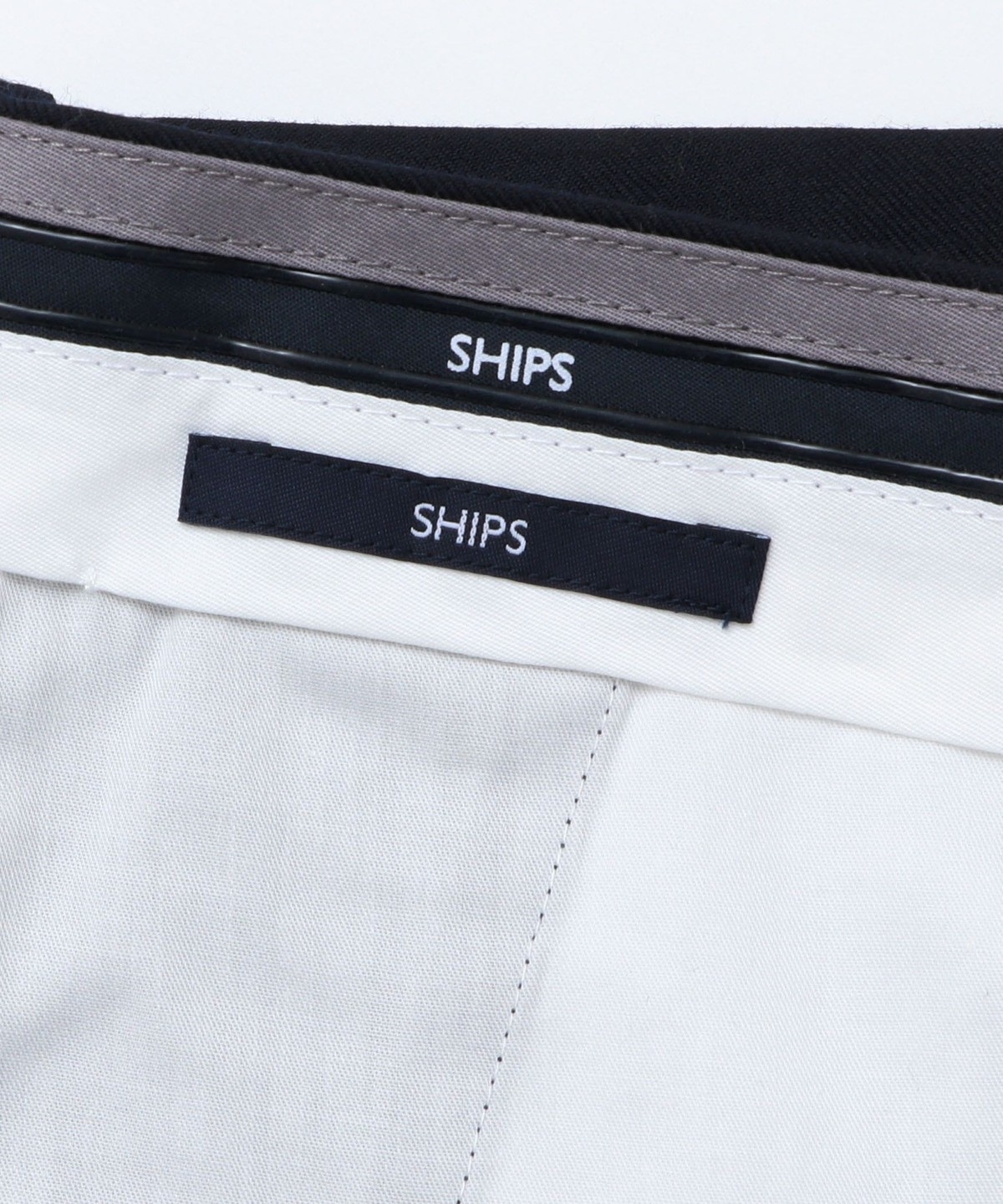 SHIPS: サキソニー ソロテックス ノープリーツ パンツ: パンツ SHIPS