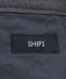 SHIPS: ツイード プリント ストレッチ イージー テーパード スラックス