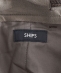 SHIPS: japan quality ウール ツイード チェック イージーパンツ