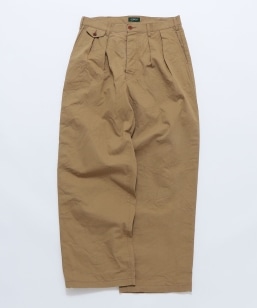 TAKE&SONS: CHINO 2PLEATS TROUSERS