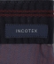 INCOTEX: ツープリーツ フラノ 無地 パンツ