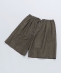 AMOMENTO: LINEN DRAWSTRING SHORTS