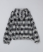 NOMARHYTHM TEXTILE: IKAT CHECK HOODIE