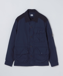 C.P.COMPANY: FLATT NLN MIXED BUTTON LENS JACKET