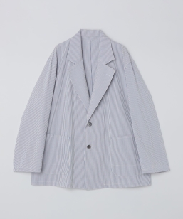 Pelemele: COVERALL JACKET SEERSUCKER