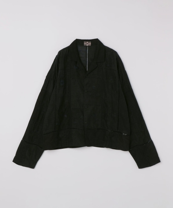 AO DRESS: LACE PATCHWORK JKT
