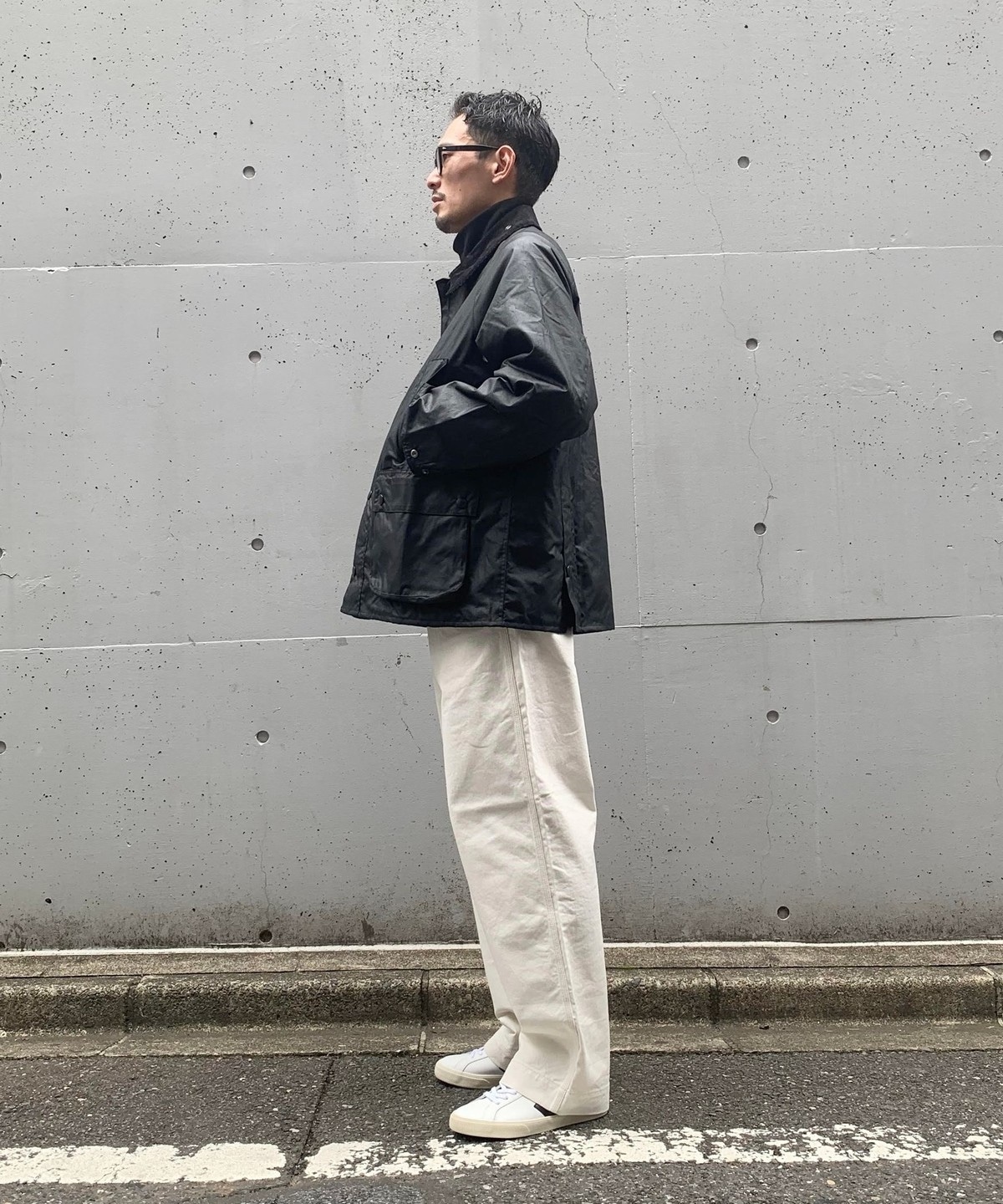 OVERSIZE WAX BEDALE 38 黒