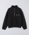 RIER: HALF ZIP FLEECE PULLOVER �_�[�N�O���[