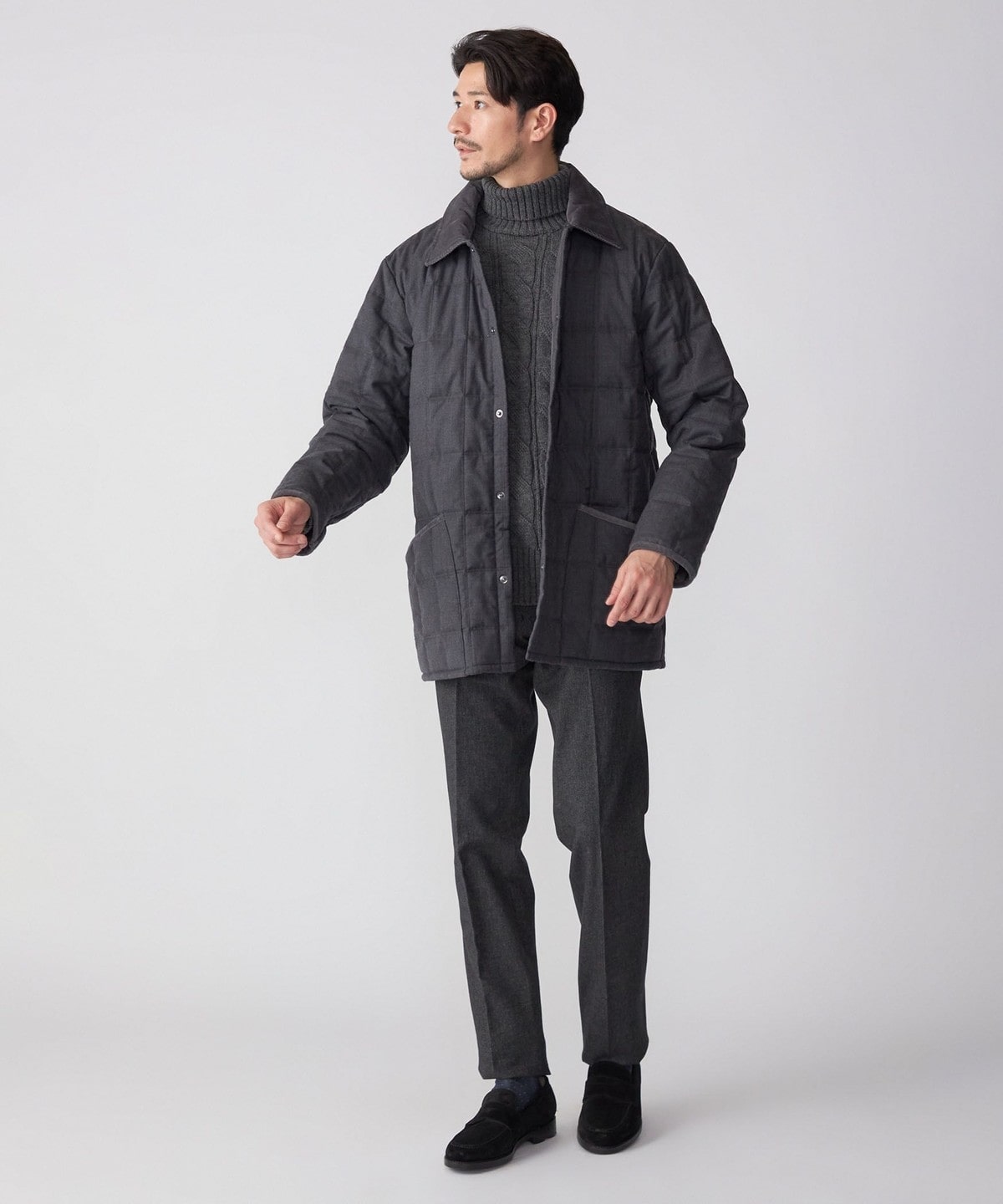 SHIPS別注】Barbour: LIDDESDALE/リッズデイル ウール