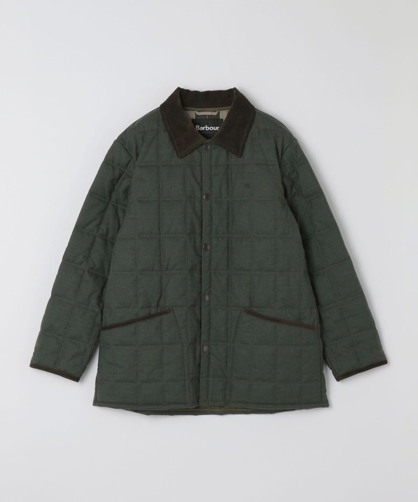 限定モデル Barbour バブアー テーラード型キルティングベスト OLIVE