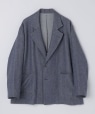 Pelemele: COVERALL JACKET LINEN WOOL u[
