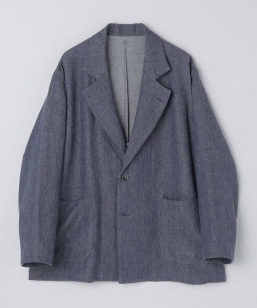 Pelemele: COVERALL JACKET LINEN WOOL