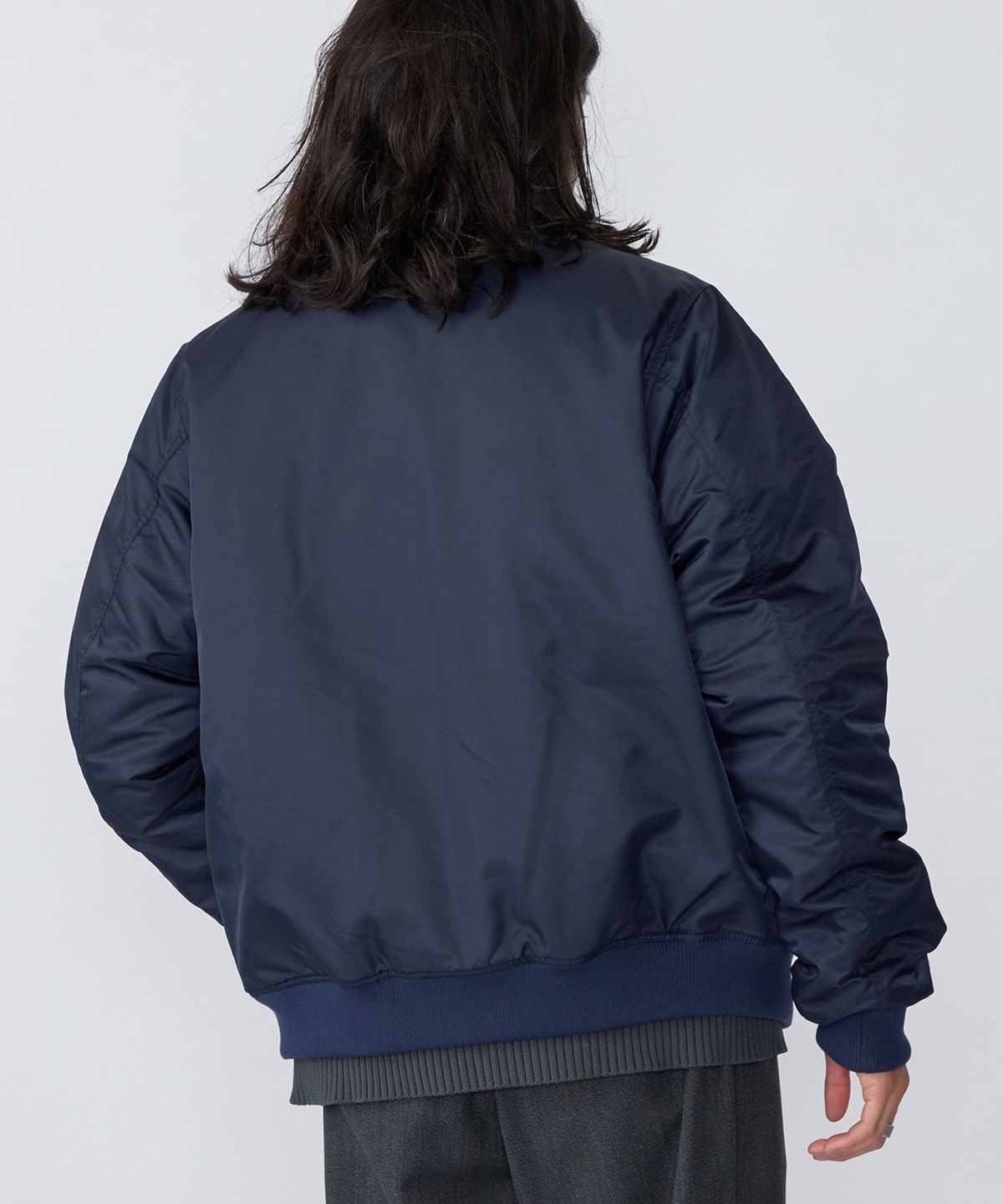 SHIPS: CWU-45P ミリタリー ナイロン パデット フライト ジャケット